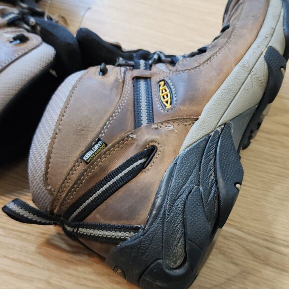 KEEN Dry Waterproof KTH 100441 Leather Hiking Outdoor Trail Shoes Boots Mens 9.5 - Picture 12 of 15